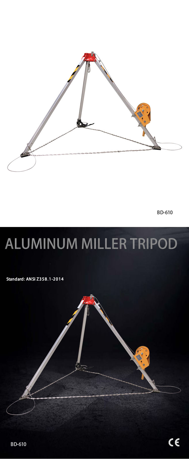 Aluminum Tripod BD-610
