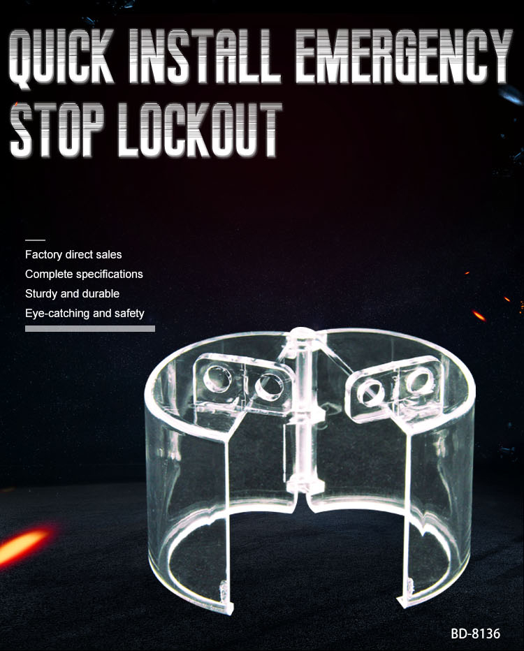 Quick Install Emergency Stop Lockout BD-8136