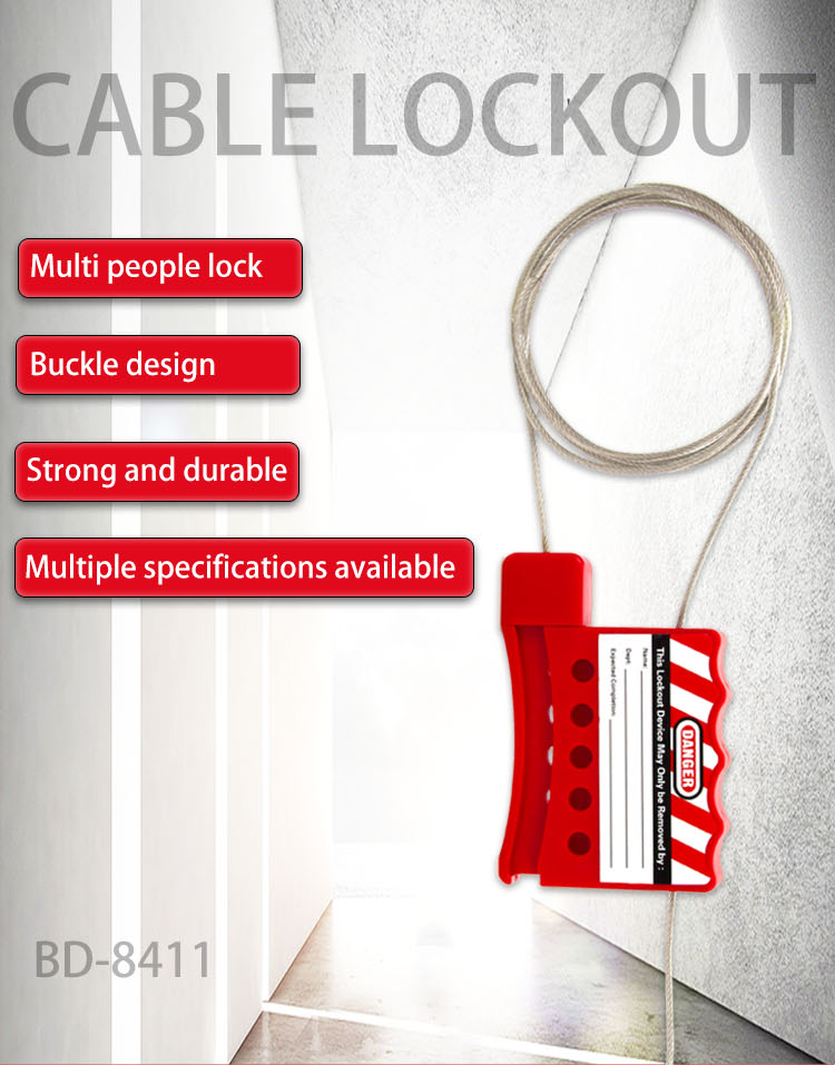 Cable Lockout BD-8411