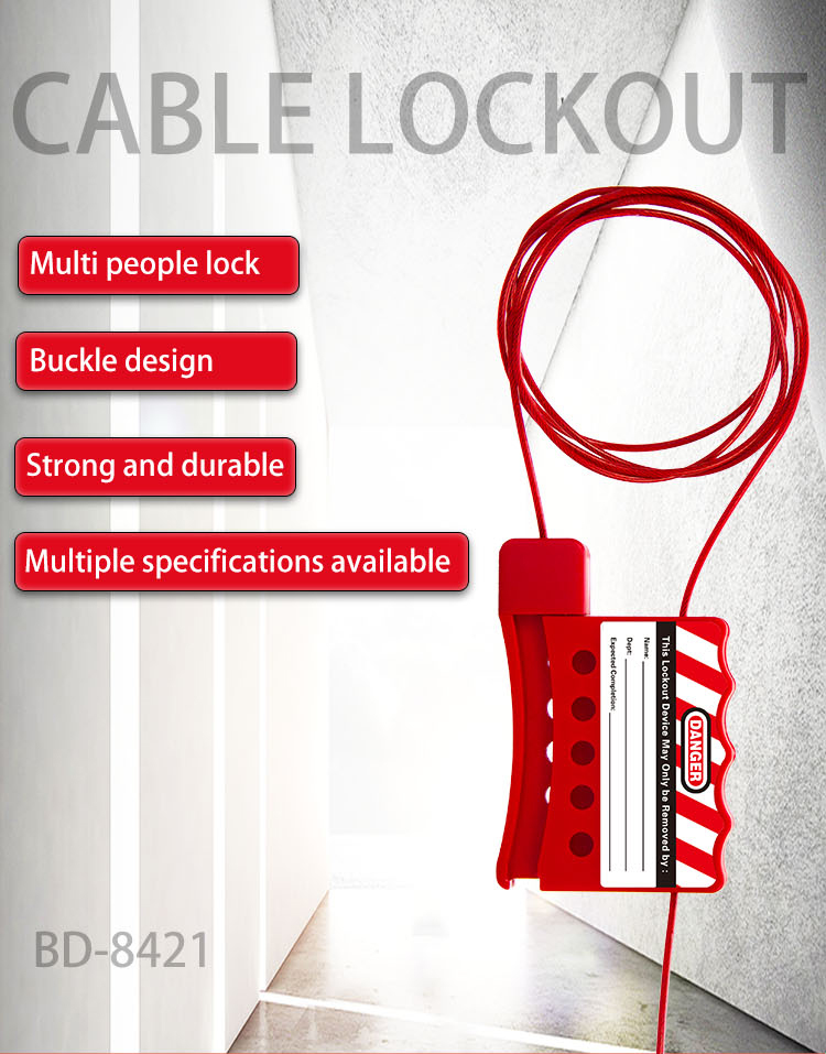 Cable Lockout BD-8421