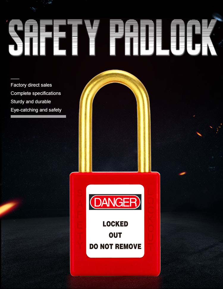 Brass Shackle Safety Padlock BD-8551