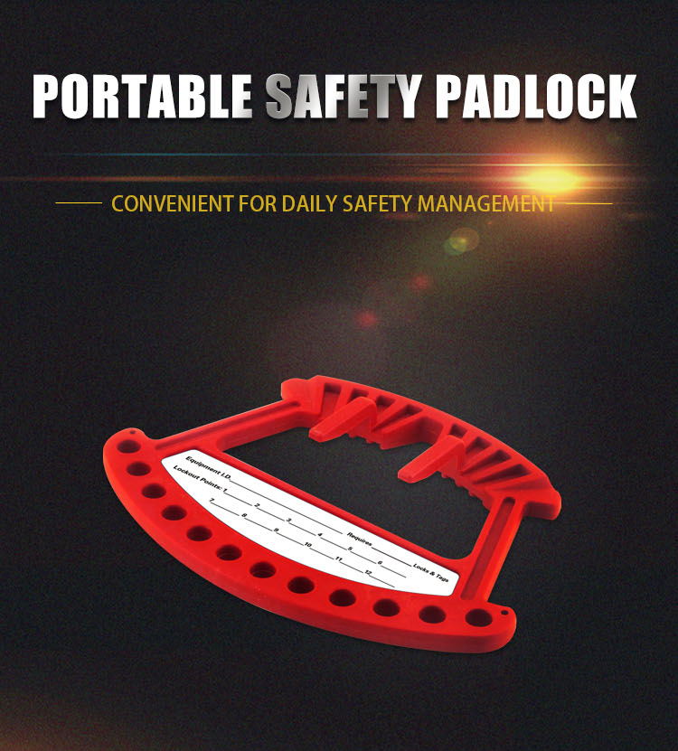 Portable Safety Padlock Rack BD-8765 